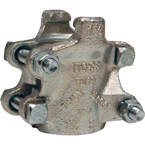 Boss Clamp 4 Bolt Type with 2 Gripping Fingers D. Morneault & Fils