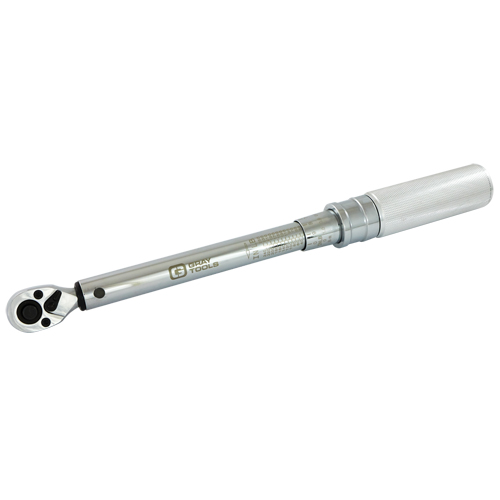 Micro-Adjustable Torque Wrench, Click, 3/8" Square Drive, 30 - 250 in-lbs. D. Morneault & Fils