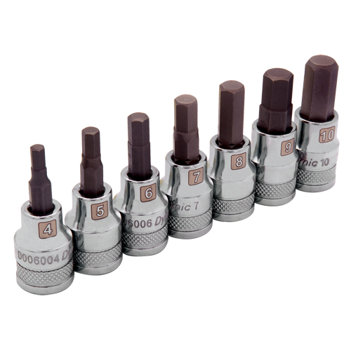 Standard Metric Socket Set, 7 Pcs D. Morneault & Fils