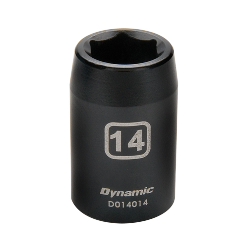 Metric Socket, Impact, 8 mm, 1/2" Drive, 6 Points D. Morneault & Fils