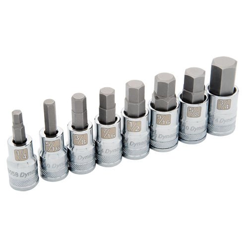 Standard SAE Socket Set, 8 Pcs D. Morneault & Fils