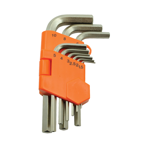 Hex Key Set, 9 Pcs., Metric D. Morneault & Fils