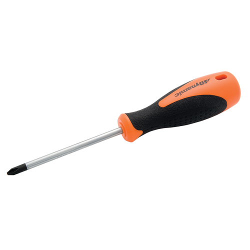 Philips Screwdriver, #1, 6-9/10" L, Cushion Grip Handle D. Morneault & Fils