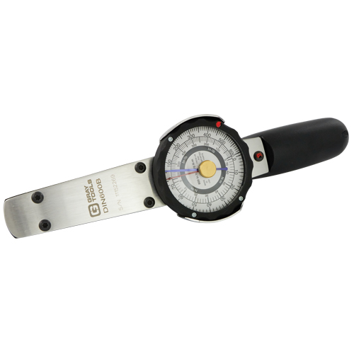 Torque Wrench with Memory Needle, Dial, 3/8" Square Drive, 0 - 600 in-lbs. D. Morneault & Fils