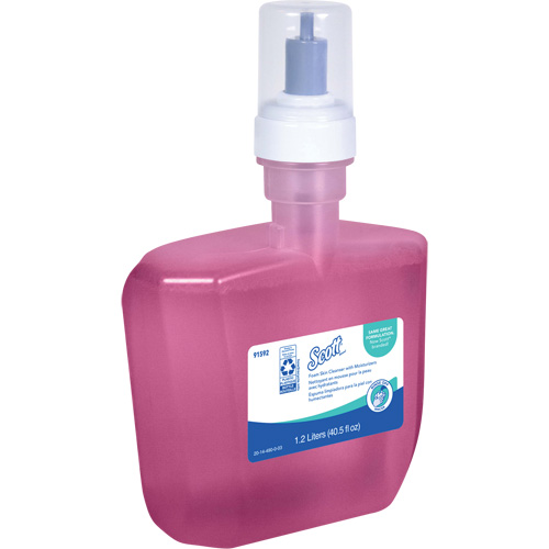 Nettoyant pour la peau avec agents hydratants Scott Pro, Mousse, 1,2 L, Parfum&eacute; D. Morneault & Fils
