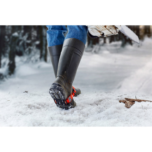 Crampons &agrave; glace mi-semelles, Carbure de tungst&egrave;ne, Traction Crampon, Taille unique D. Morneault & Fils