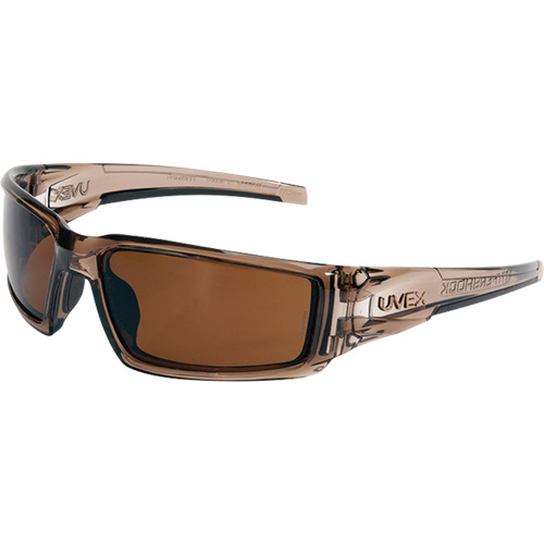 Lunettes de s&eacute;curit&eacute; Uvex Hypershock, Lentille Espresso, Anti-&eacute;gratignures/Polaris&eacute;, ANSI Z87+ D. Morneault & Fils
