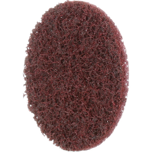 Disque de conditionnement de surface SC-DR Roloc Scotch-Brite, 2" dia., Grain Moyen, Oxyde d'aluminium D. Morneault & Fils