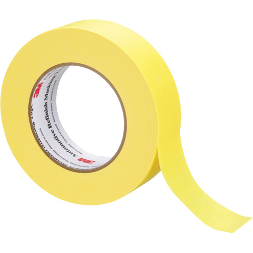 Automotive Refinish Masking Tape 388N, 36 mm (1-1/2") x 55 m (180'), Tan D. Morneault & Fils