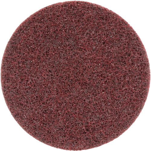 Disque de conditionnement de surface , SC-DR Roloc Scotch-Brite, 4" dia., Grain Moyen, Oxyde d'aluminium D. Morneault & Fils