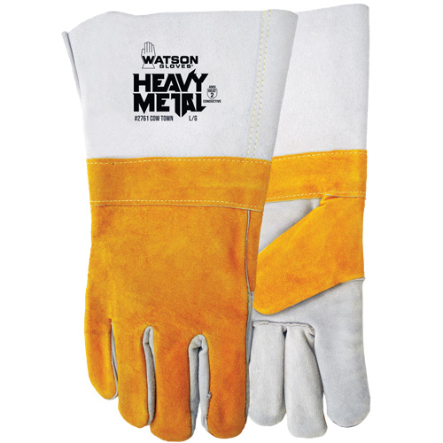 Gants ignifuges Cow Town, Cuir de vache refendu, Taille Petit D. Morneault & Fils