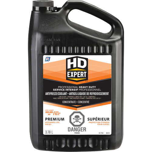 Turbo Power&reg; Diesel Extended Life Antifreeze/Coolant Concentrate, 3.78 L, Gallon D. Morneault & Fils