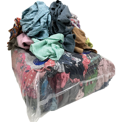 Chiffons d'essuyage sp&eacute;ciaux, M&eacute;lange de couleurs, 20 lb D. Morneault & Fils