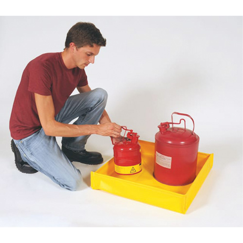 Flexible Ultra-Utility Tray&reg;, 12" L x 12" W x 4.8" H, 1.5 US Gal. Spill Capacity D. Morneault & Fils