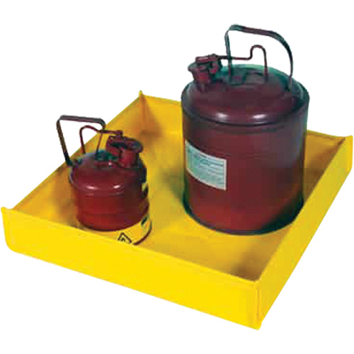 Flexible Ultra-Utility Tray&reg;, 12" L x 12" W x 4.8" H, 1.5 US Gal. Spill Capacity D. Morneault & Fils
