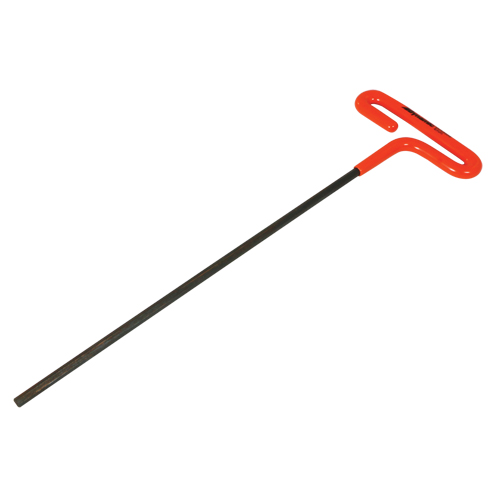 Loop Handle Hex Key, Hex End, 5 mm x 10" L, T Handle D. Morneault & Fils