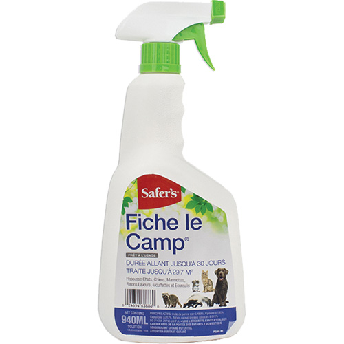 R&eacute;pulsif liquide contre les animaux Fiche le camp D. Morneault & Fils