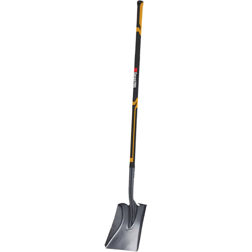 Pro Square Point Shovel, Fibreglass, Tempered Steel Blade, Straight Handle, 48" Long D. Morneault & Fils