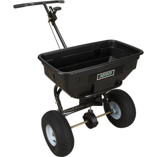 Broadcast Spreader with Stainless Steel Hardware, 27000 sq. ft., 125 lbs. capacity D. Morneault & Fils