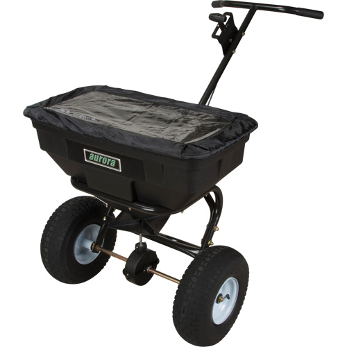 Broadcast Spreader with Stainless Steel Hardware, 27000 sq. ft., 125 lbs. capacity D. Morneault & Fils