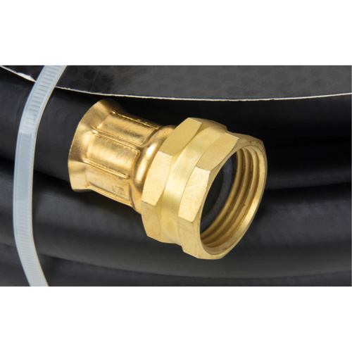 Tuyau en caoutchouc de calibre entrepreneur, Caoutchouc, 5/8" dia x 25' D. Morneault & Fils