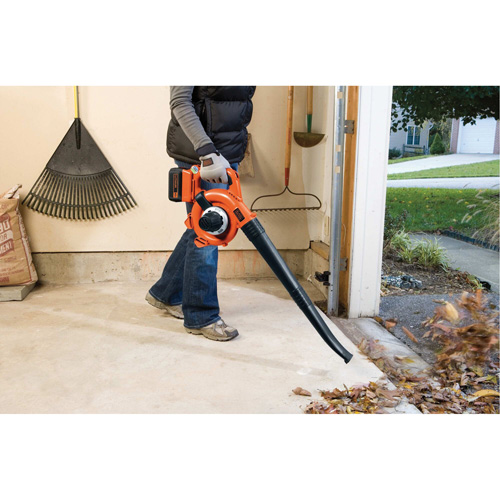 Max* Cordless Sweeper/Vacuum Kit, 40 V, 120 MPH Output, Battery Powered D. Morneault & Fils