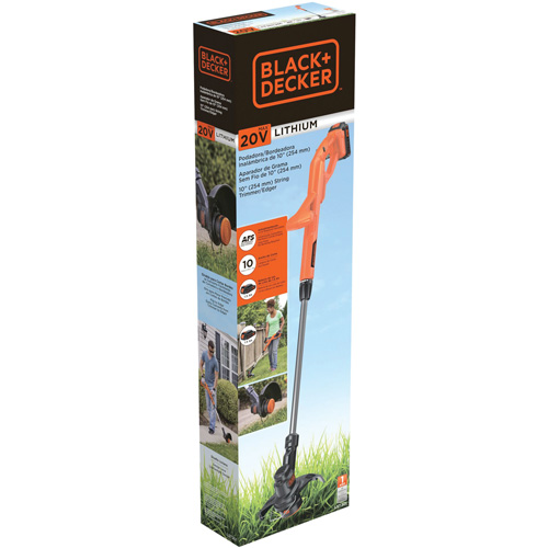 Max* Cordless String Trimmer/Edger Kit, 10", Battery Powered, 20 V D. Morneault & Fils