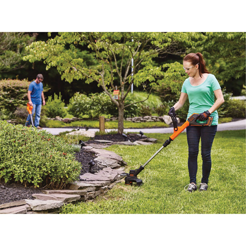 Max* Cordless 2-Speed String Trimmer/Edger Kit, 12", Battery Powered, 20 V D. Morneault & Fils