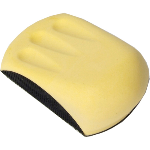 Patin de ponçage manuel ergonomique pour disques abrasifs de 6" D. Morneault & Fils