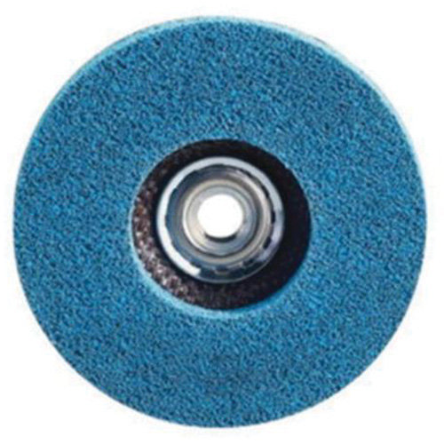 Disques &agrave; moyeu d&eacute;port&eacute; non tiss&eacute;s rapides Bear-Tex, 4-1/2" dia., Grain Fin, Oxyde d'aluminium D. Morneault & Fils