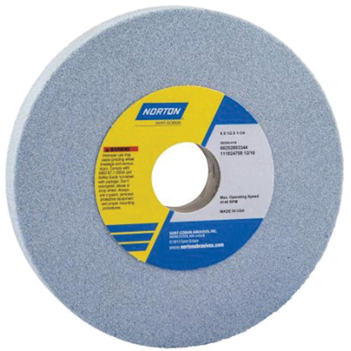Tool Room Wheel, Type 01, Ceramic Alumina, 7" x 1/4" D. Morneault & Fils