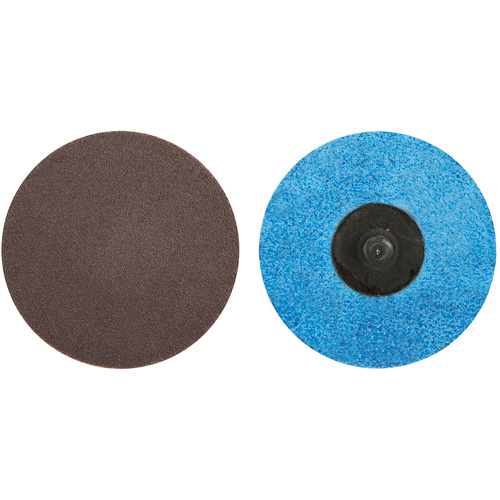 Quick-Change Cloth Disc, 3" Dia., 36 Grit, Aluminum Oxide D. Morneault & Fils