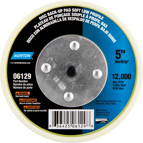 Back Up Pads For PSA & Hook And Loop Paper Discs D. Morneault & Fils