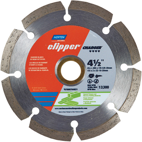 Lame de scie segment&eacute;e Clipper Charger D. Morneault & Fils