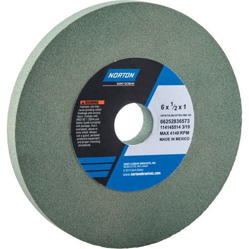 Bench Grinding Wheels - Gemini, 6" x 1/2", 1" Arbor D. Morneault & Fils