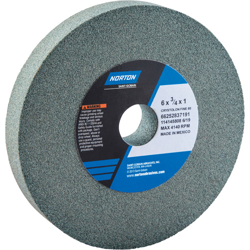 Bench Grinding Wheels - Gemini, 6" x 3/4", 1" Arbor D. Morneault & Fils