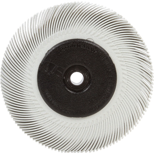 Scotch-Brite Radial Bristle Brush, Ceramic, 120 Grit, 6" Dia. D. Morneault & Fils