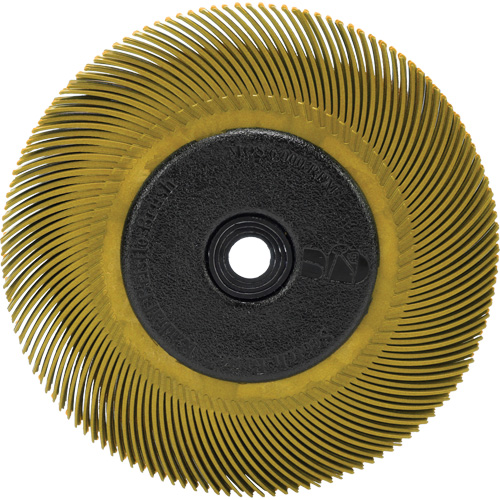 Scotch-Brite Radial Bristle Brush, Ceramic, 80 Grit, 6" Dia. D. Morneault & Fils
