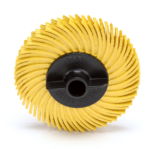 Scotch-Brite Radial Bristle Disc, Aluminum Oxide, 80 Grit, 2" Dia. D. Morneault & Fils