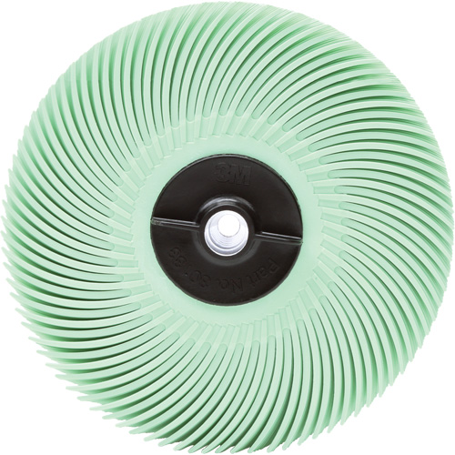 Scotch-Brite Radial Bristle Disc, Aluminum Oxide, 1 Micron Grit, 3" Dia. D. Morneault & Fils