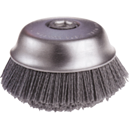 Brosses-boisseau ATB &agrave; coupe arrondie, abrasif nylon D. Morneault & Fils