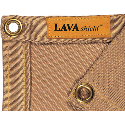 Couverture pour soudage en silice de 18 oz Lavashield, 3' la x 3' lo, R&eacute;sistance &agrave; la temp. 1472°F(800°C) D. Morneault & Fils