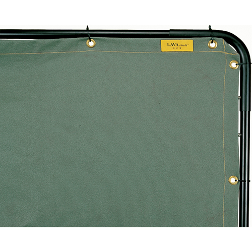 Rideau Lavashield, 68,5" x 68,5", Vert olive D. Morneault & Fils