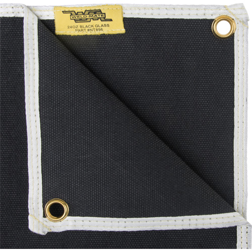 Couverture pour soudage en fibre de verre de 24 oz Lavashield, 6' la x 8' lo, R&eacute;sistance &agrave; la temp. 1000° F D. Morneault & Fils