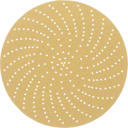 Hookit Clean Sanding Disc, 6" Dia., P120 Grit, Aluminum Oxide, C-Weight D. Morneault & Fils