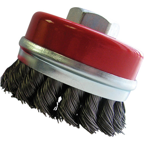 Brosses-boisseau, 3" dia. x 5/8"-11 arbre D. Morneault & Fils