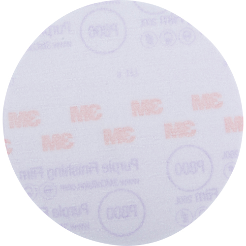 DISQUE FINITION MAUVE 6" HOOKIT GRN P800 50/BTE>, dia 6", Grain P800 D. Morneault & Fils