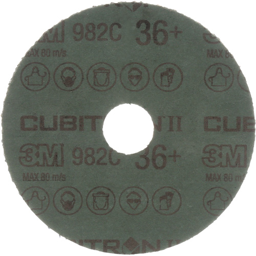 Cubitron II Fibre Disc, Ceramic, 36+, 6" Dia x 7/8" Arbor D. Morneault & Fils
