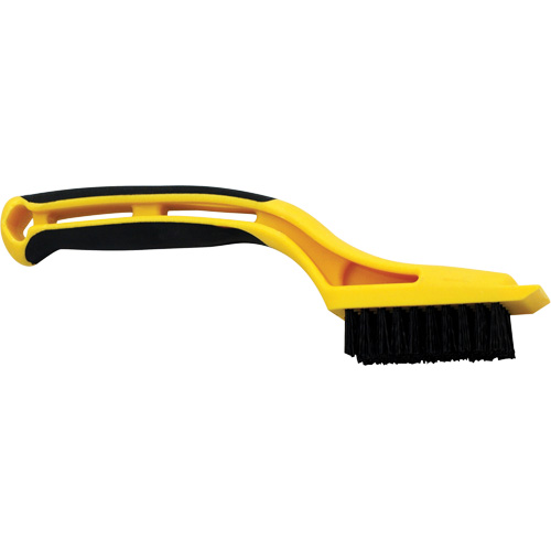 Mini Scratch Brush, Nylon, 7-1/4" Long D. Morneault & Fils