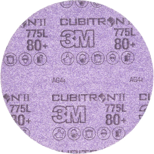 Disque Cubitron II 775L de 6" - Grain 80, dia 6", Grain 80+ D. Morneault & Fils